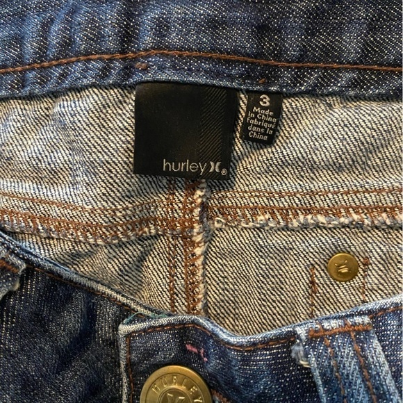 Size 3 Hurley denim skirt​​​​​ - Picture 4 of 6